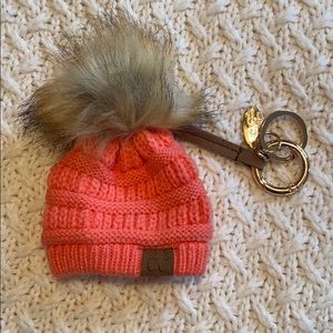 C.C Beanie keychain